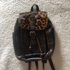 Patricia Nash Leopard Backpack